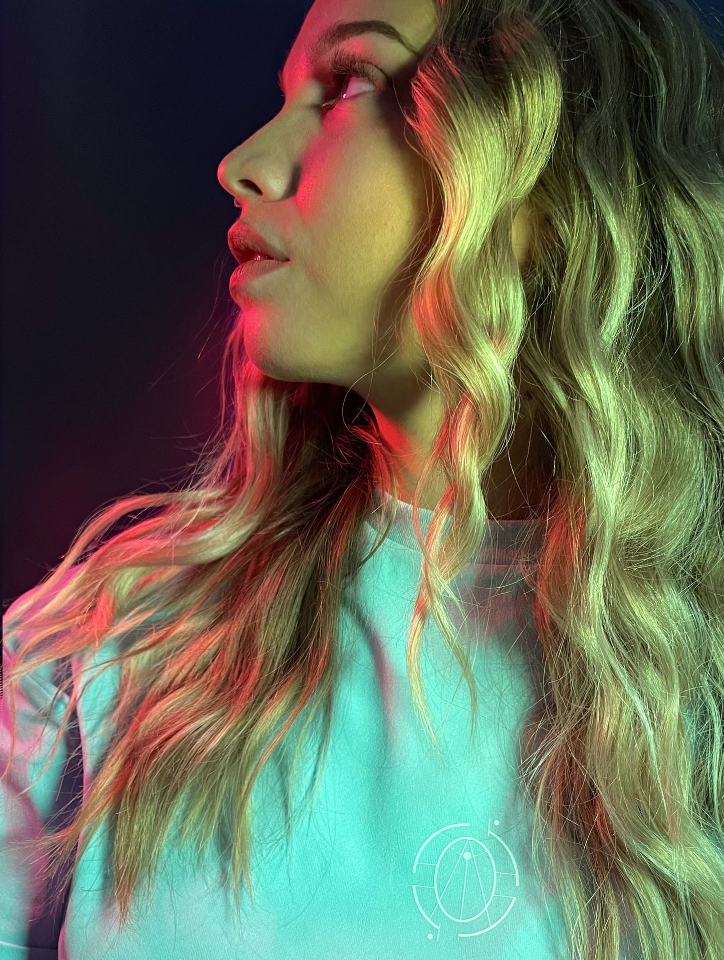 T-shirt Crop "Cloud Melody"