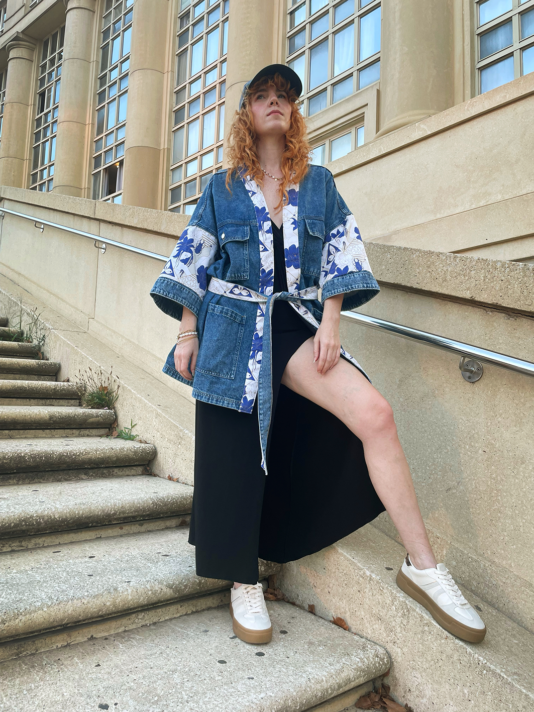 Veste oversize Kimono "Renouveau"