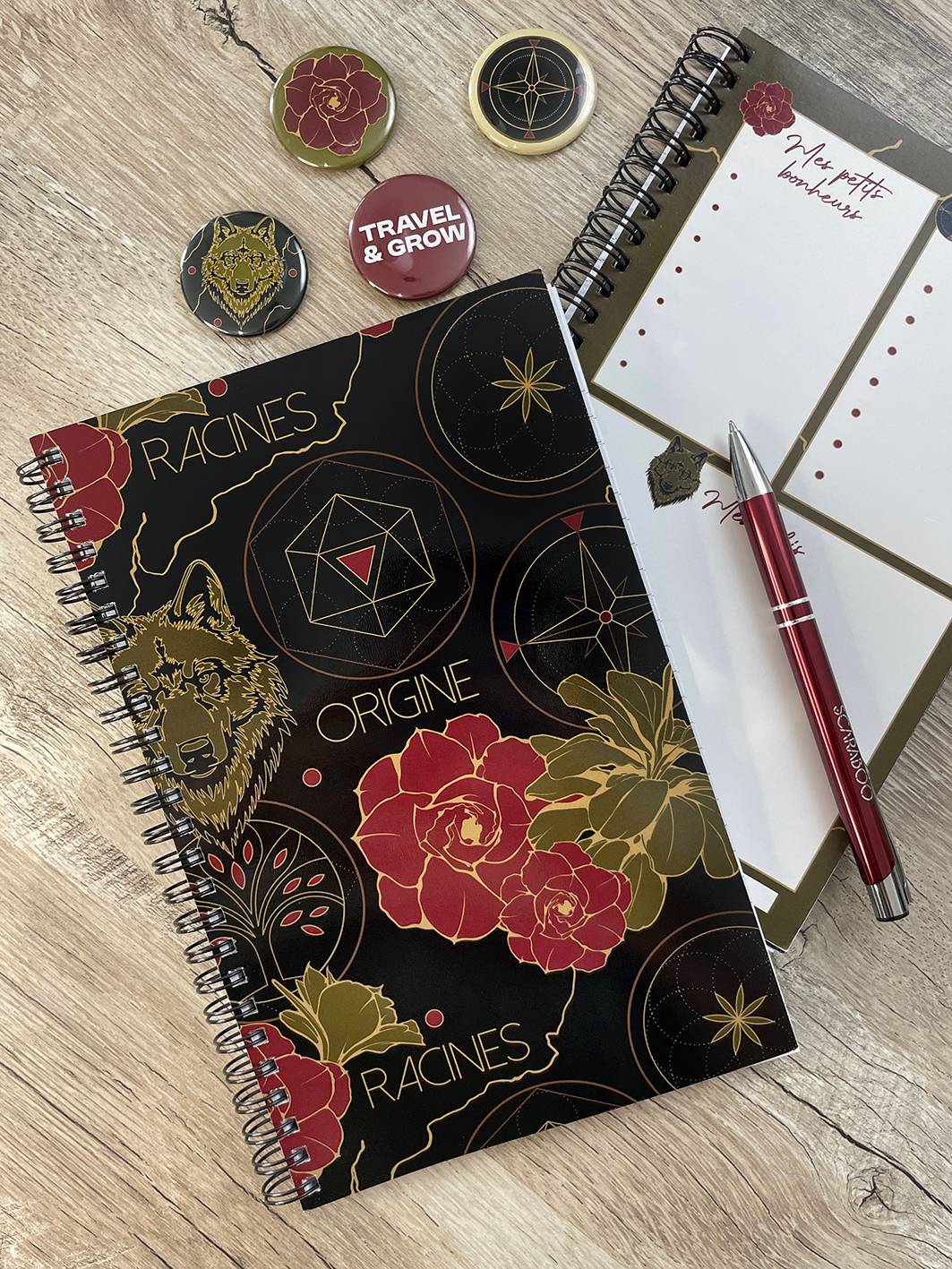 Carnet de voyage "Origine"