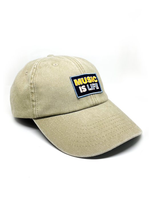 Casquette "Music" Beige