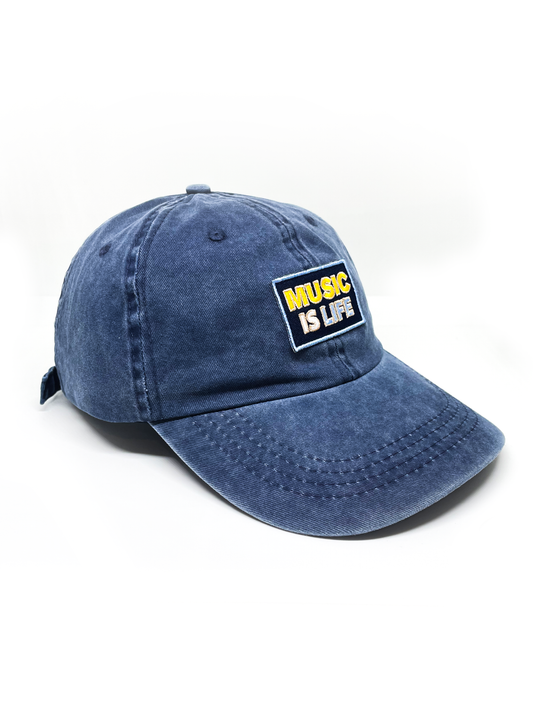 Casquette "Music" Bleu Sombre