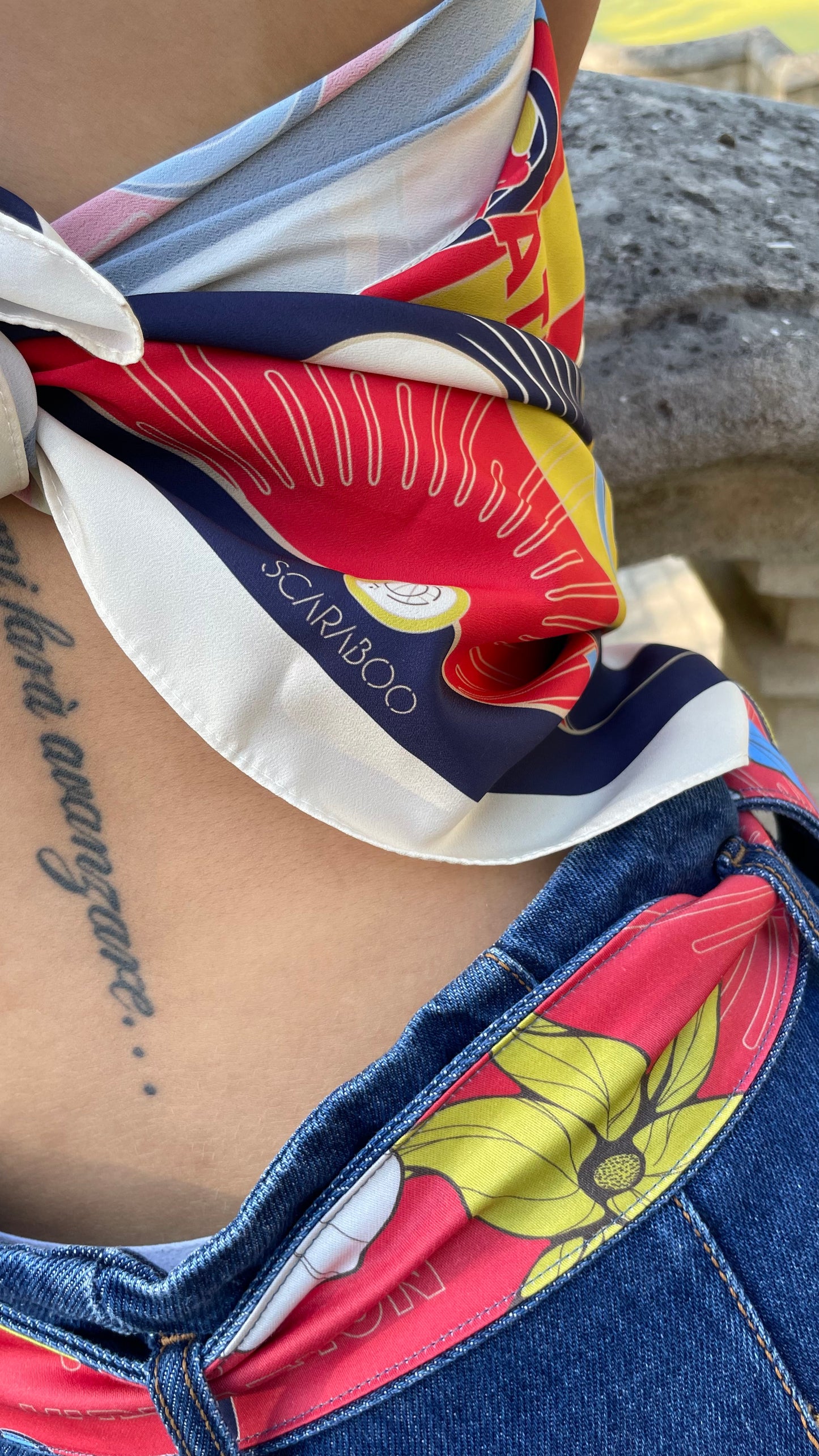 Foulard "Music"
